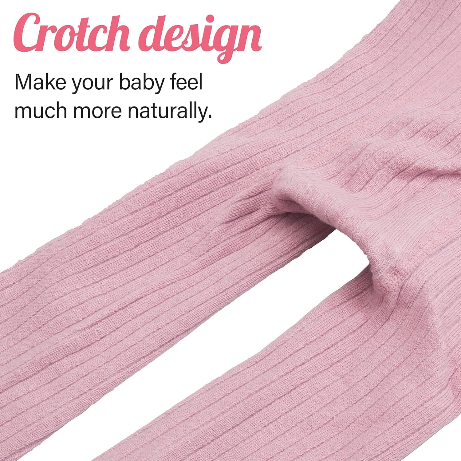 Looching 5 Pack Toddler Girls Cotton Cable Knit Leggings Classic Solid Footless Tights Ankle Length Pants for Kids - Image 4