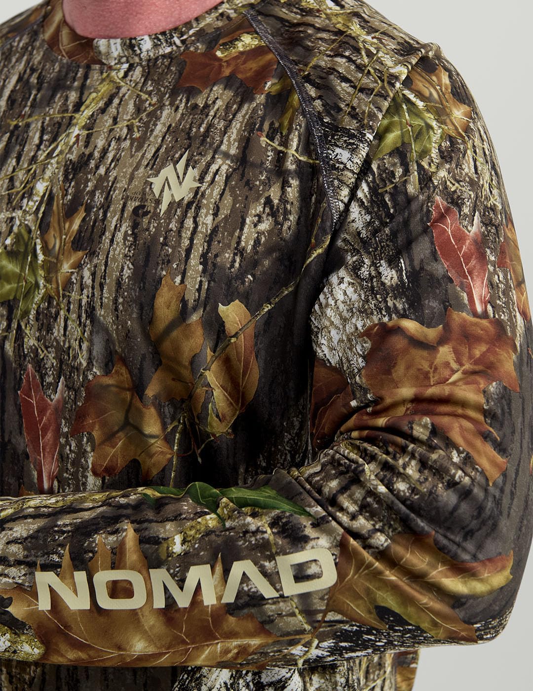 Nomad Mens Mirage Short Sleeve Crew, Performance Hunting Shirt - Image 6