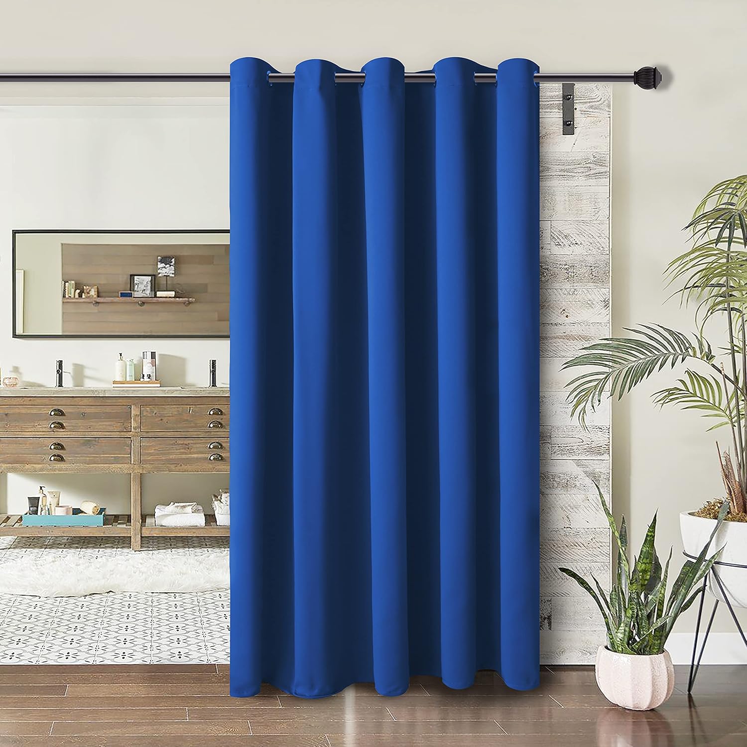 WONTEX Room Divider Curtain Blackout Curtains for Bedroom