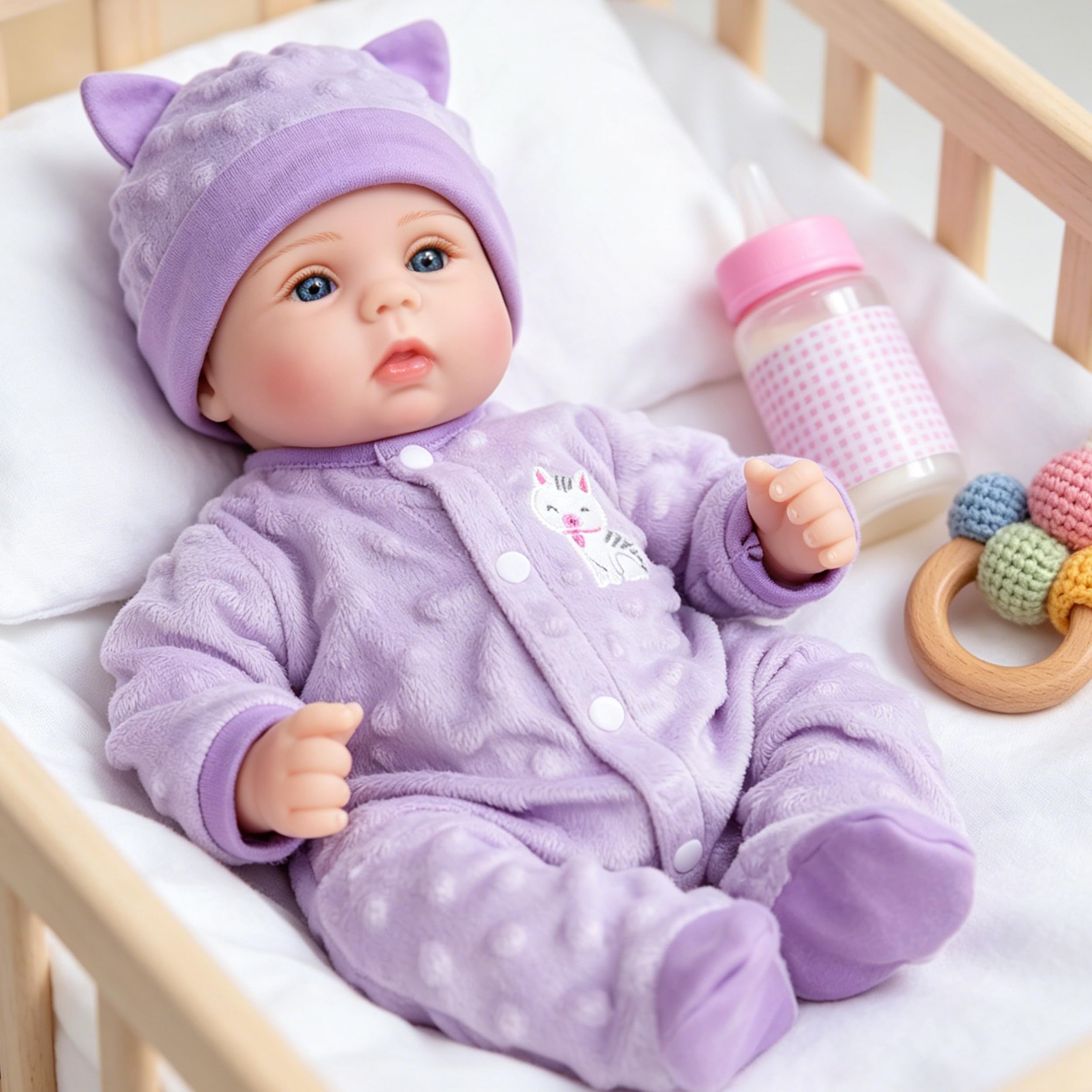 Amazon.com: Milidool Lifelike Reborn Baby Dolls Girl-18 inch