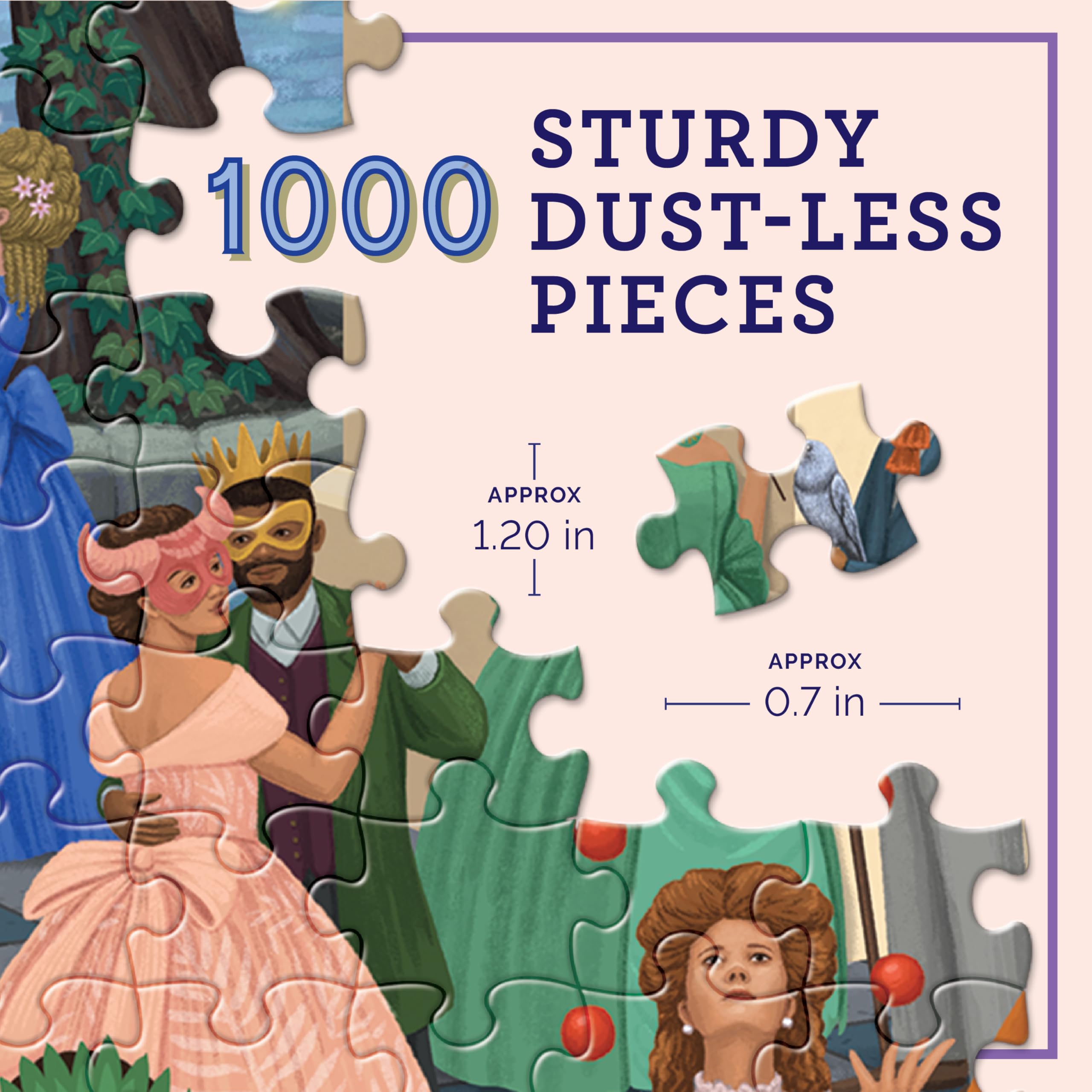 eeBoo Alchemist's Masquerade Puzzle - 1000 Pieces -2