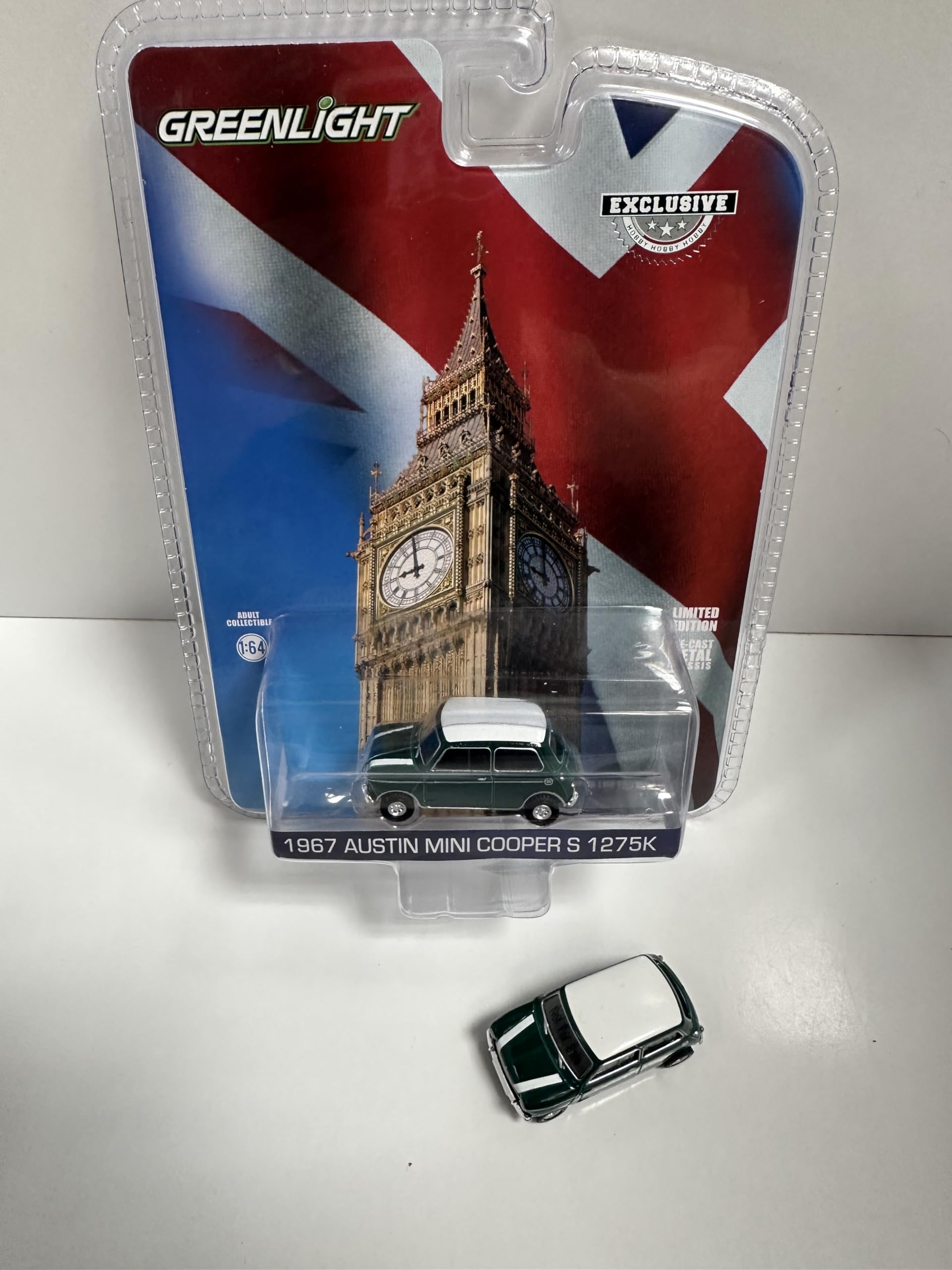 1967 Austin Mini Cooper 1275K Green/white