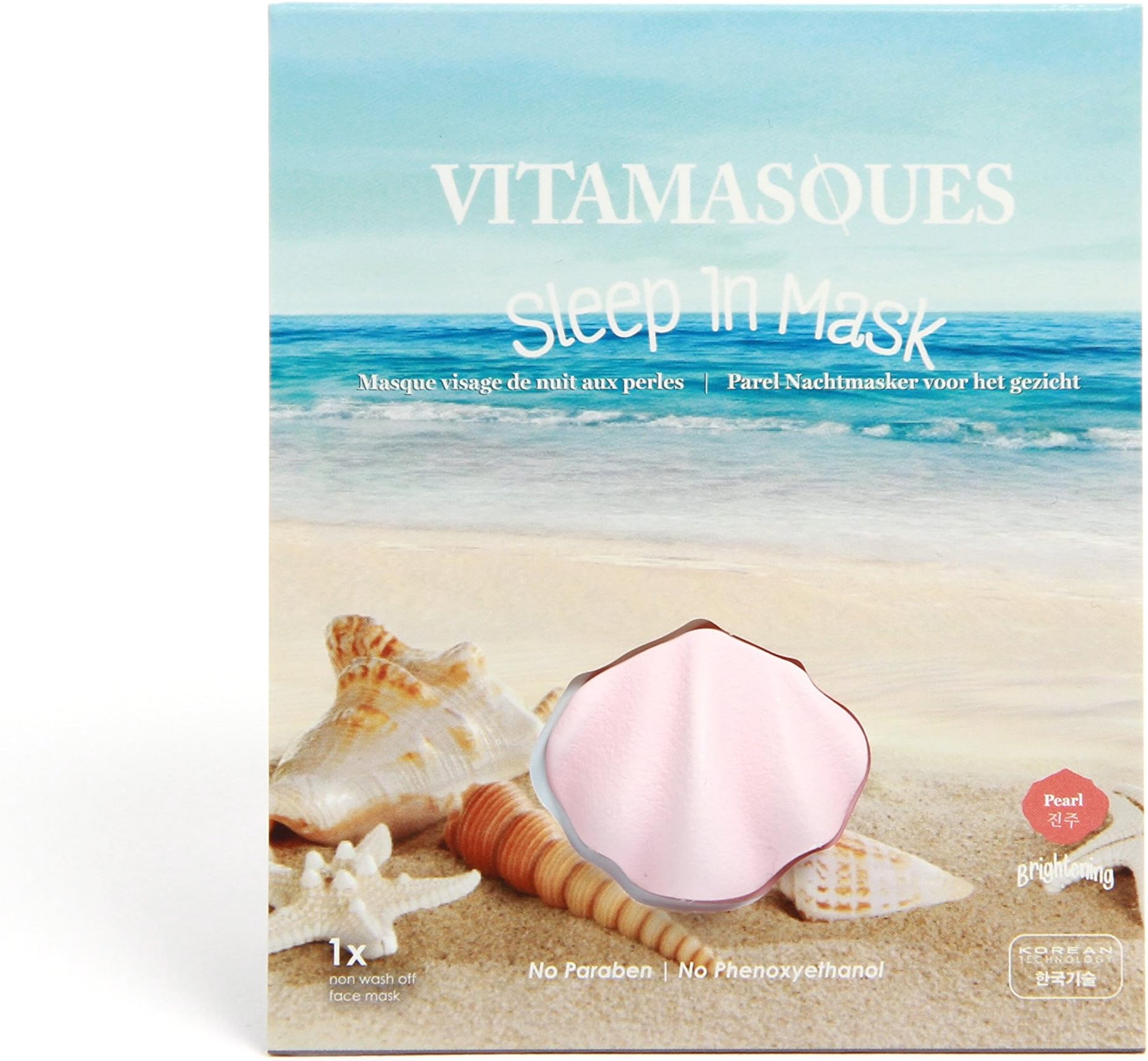 VITAMASQUES Pearl Sleep in Mask - Half Shape