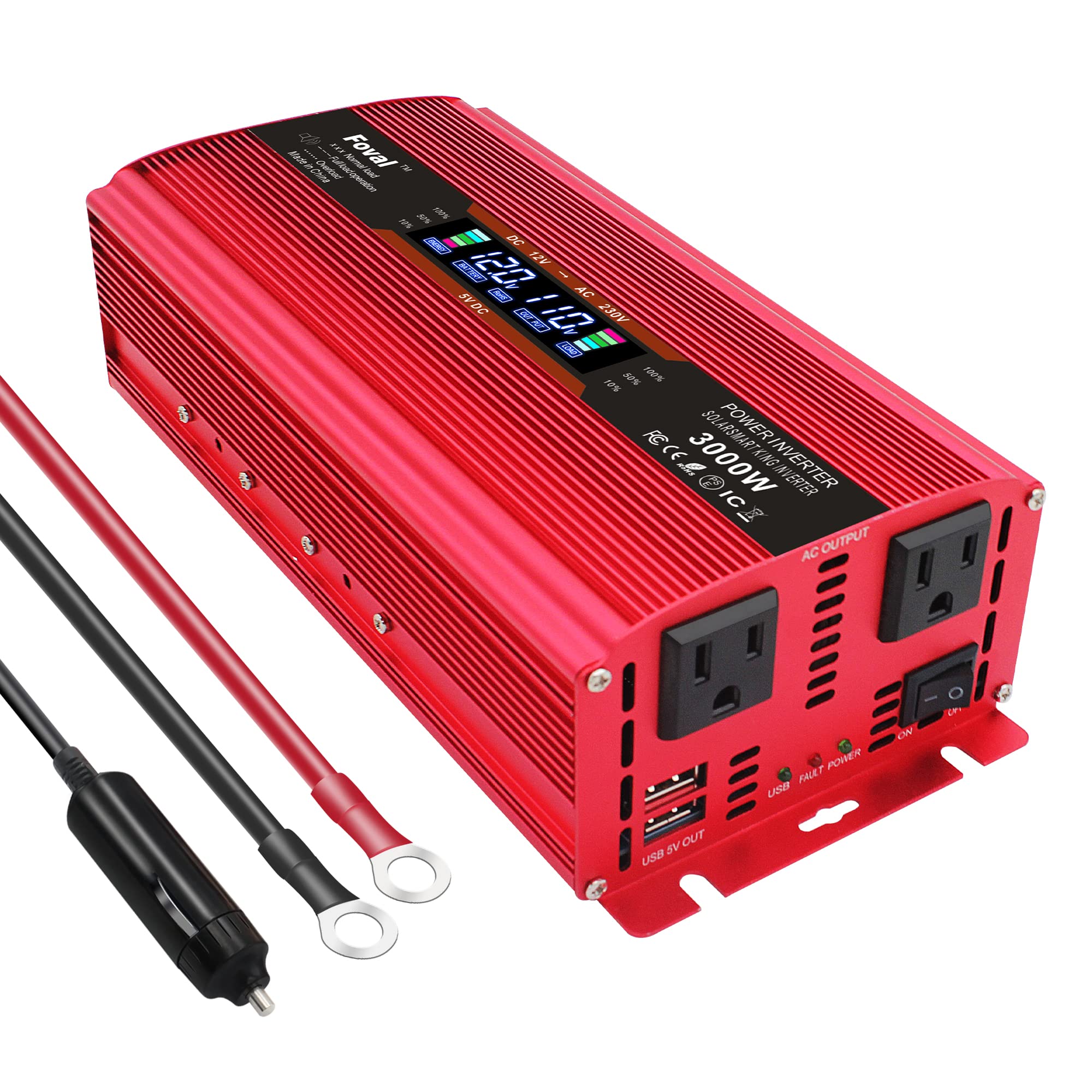Amazon.co.jp: LVYUAN(リョクエン) インバーター 12V 定格1500W 最大 