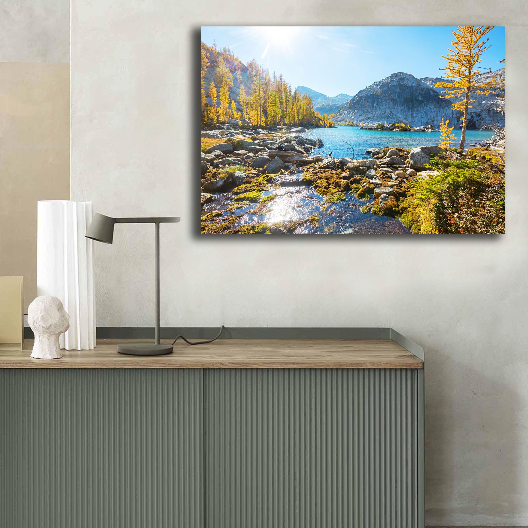 Quadro Moderno VIGNETO ALBA UVA Su Tela Canvas 50x70 Cm – Decorazione Per Cucina E Ristorante