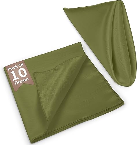 Miniatura 483 de Ultimate Textile -1 docena - Reversible Shantung Satin - Majestic - Servilletas de tela Majestic de 17 x 17 pulgadas color azul pizarra