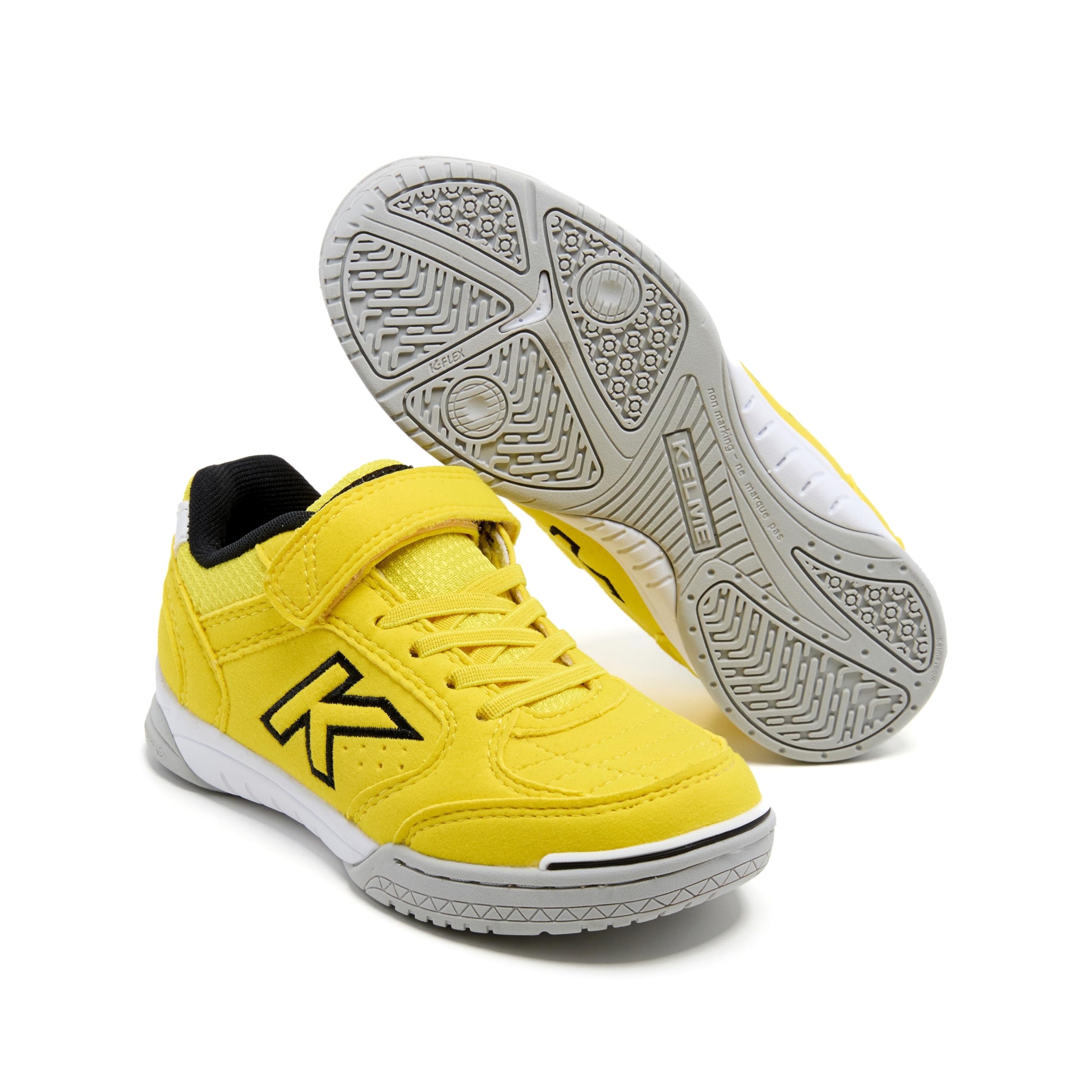 KELME Zapatillas De Fútbol Sala De Niño Precision Elastic Amarillo