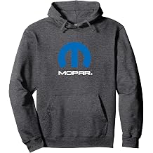 Officially Licensed Mopar Logo Pullover Hoodie