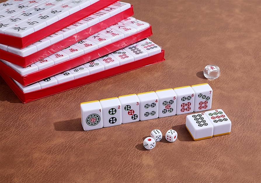 麻雀 Carry  Amazon.co.jp: QYMZKA 中国製スモール麻雀セット、番号付き