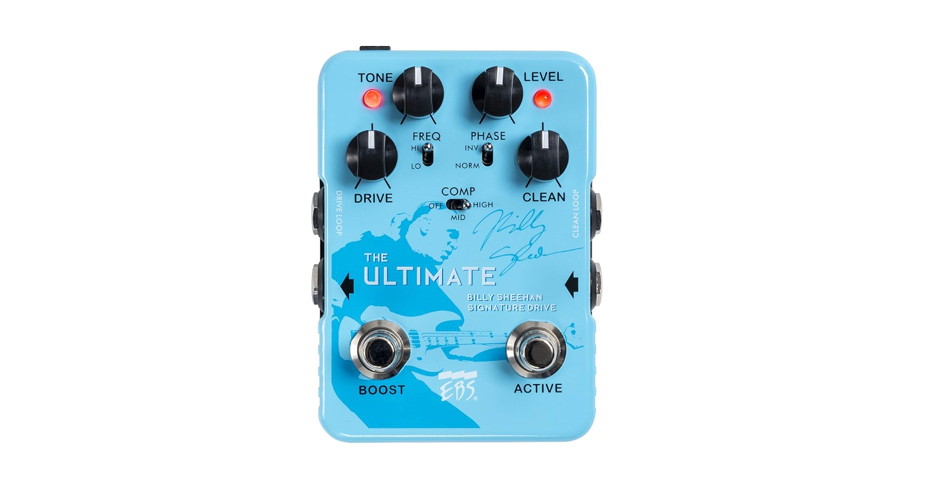 ベース EBS Billy Sheehan Signature Drive Deluxe EBS Billy Sheehan Signature Drive Deluxe Review - Premier Guitar