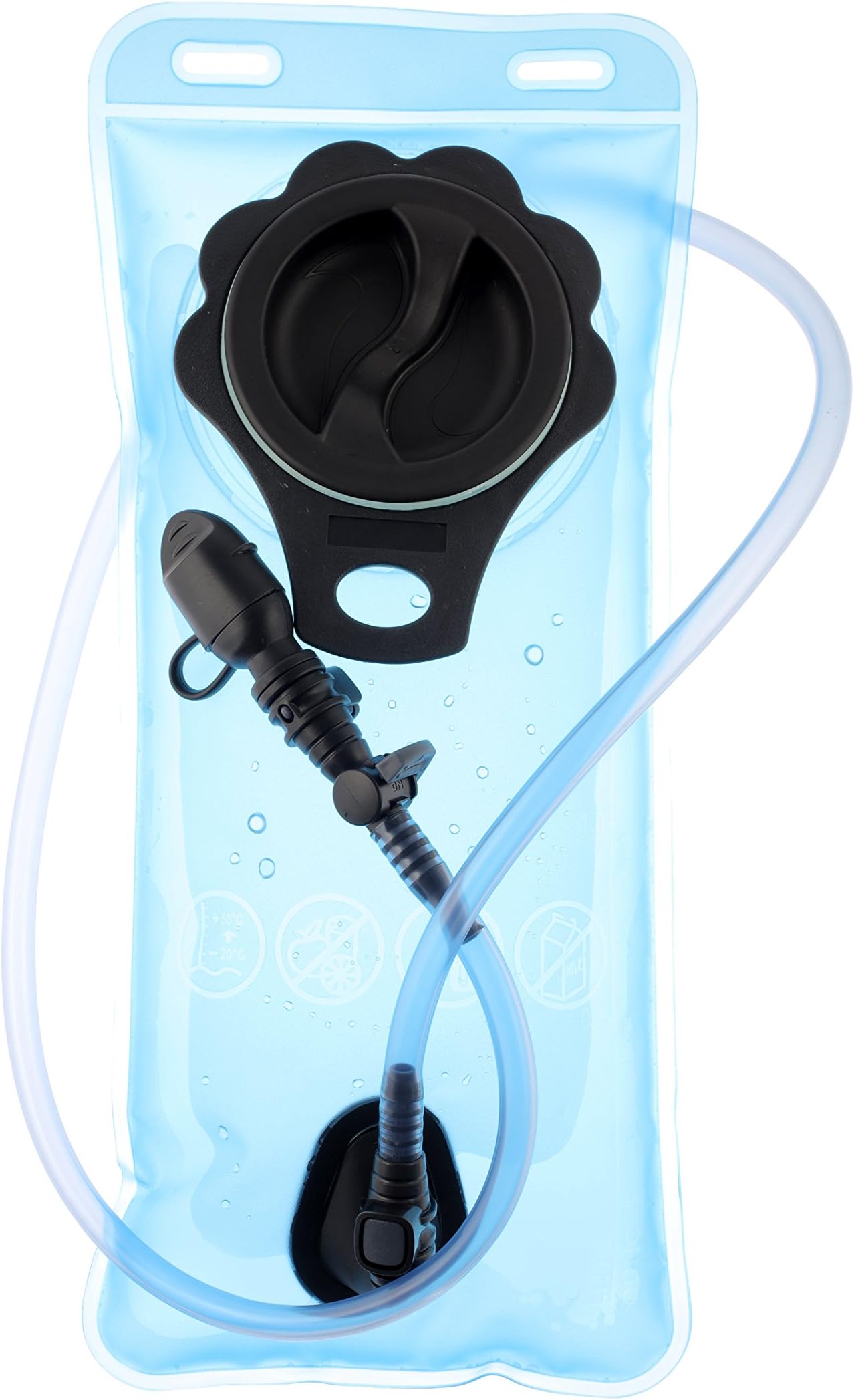 Hydration Bladder 2 Liter - BPA free - Military grade TPU - Make any bag a hydration pack