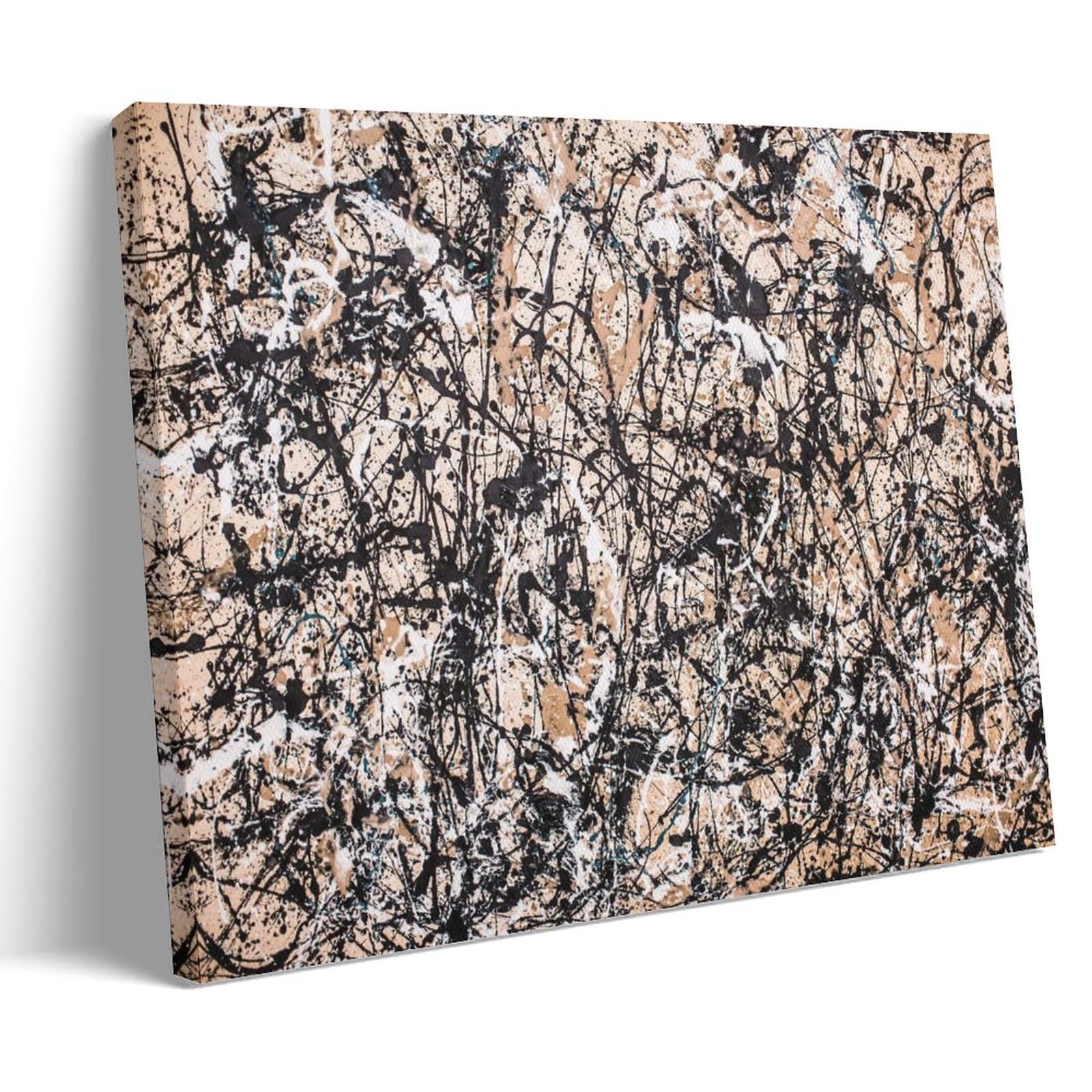 Toile n°21 Jackson Pollock 60x90cm : une idée cadeau originale pour passionné - 7