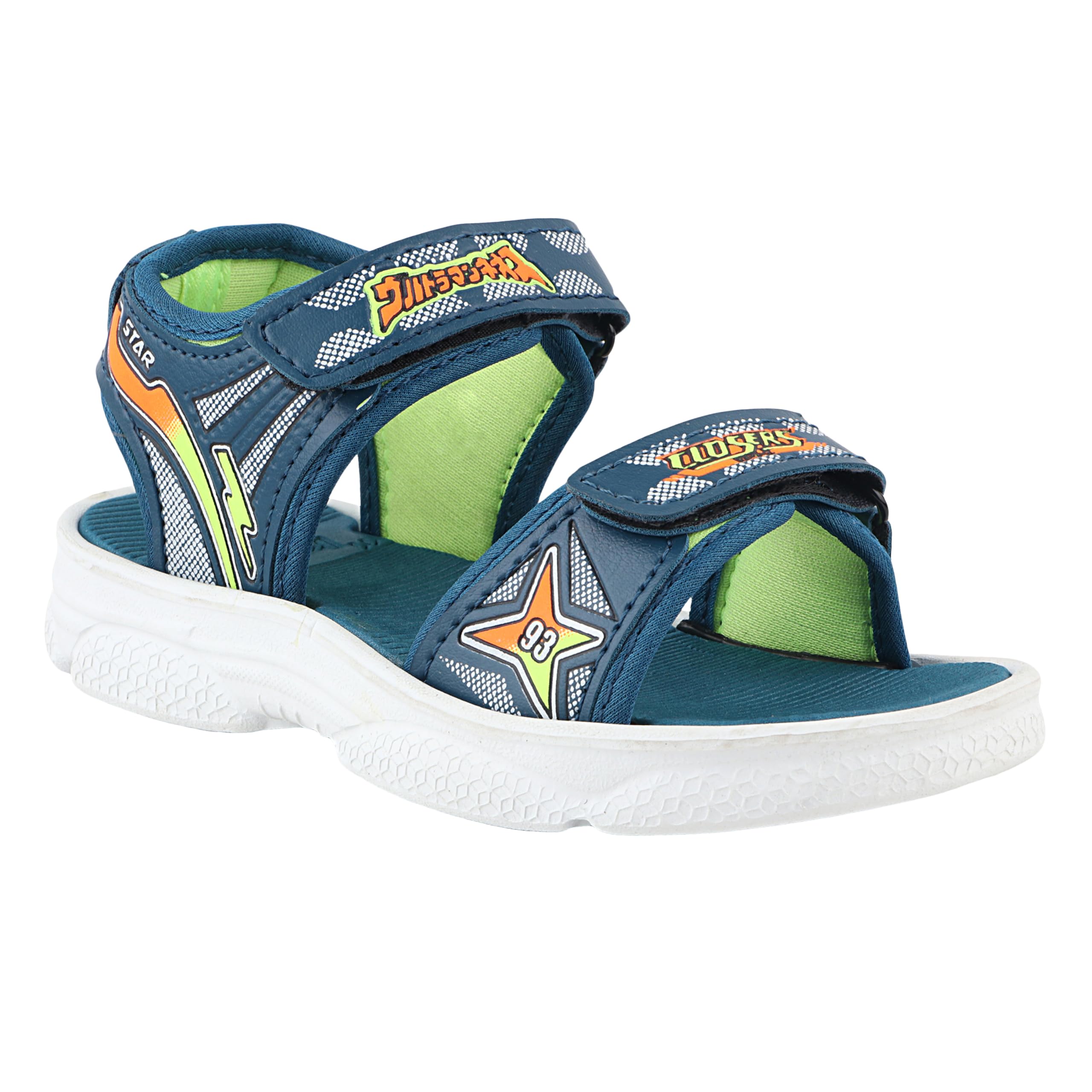 LEVOT-FASHIONABLE SLICE T.BLUE SLIP ON STYLISH CASUAL WALKING SANDALS FOR BOYS AND GIRLS(4.5 YEARS-5 YEARS) (B0D3LKLMB2) Amazon Price History, Amazon Price Tracker