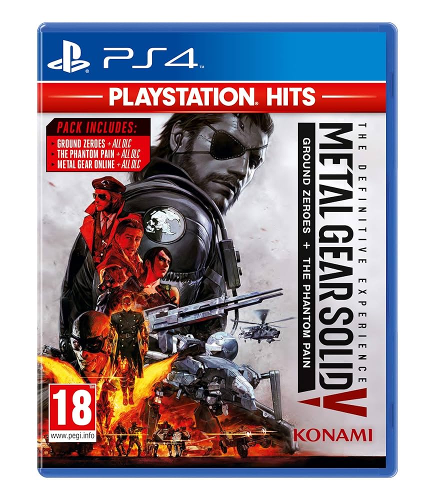 その他 L GEAR SOLID V: GROUND ZEROES + THE PHANTOM PAIN - PS4 Amazon.com: Metal Gear Solid V: The Definitive Experience