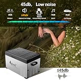 Alpicool C30 Portable Car Freezer, 12 Volt Refrigerator, 28 Quart(26.7 Liter) Fast Cooling 12V Car Fridge, Car Cooler for RV, Truck, Camping, Outdoor -12/24V DC and 100-240V AC