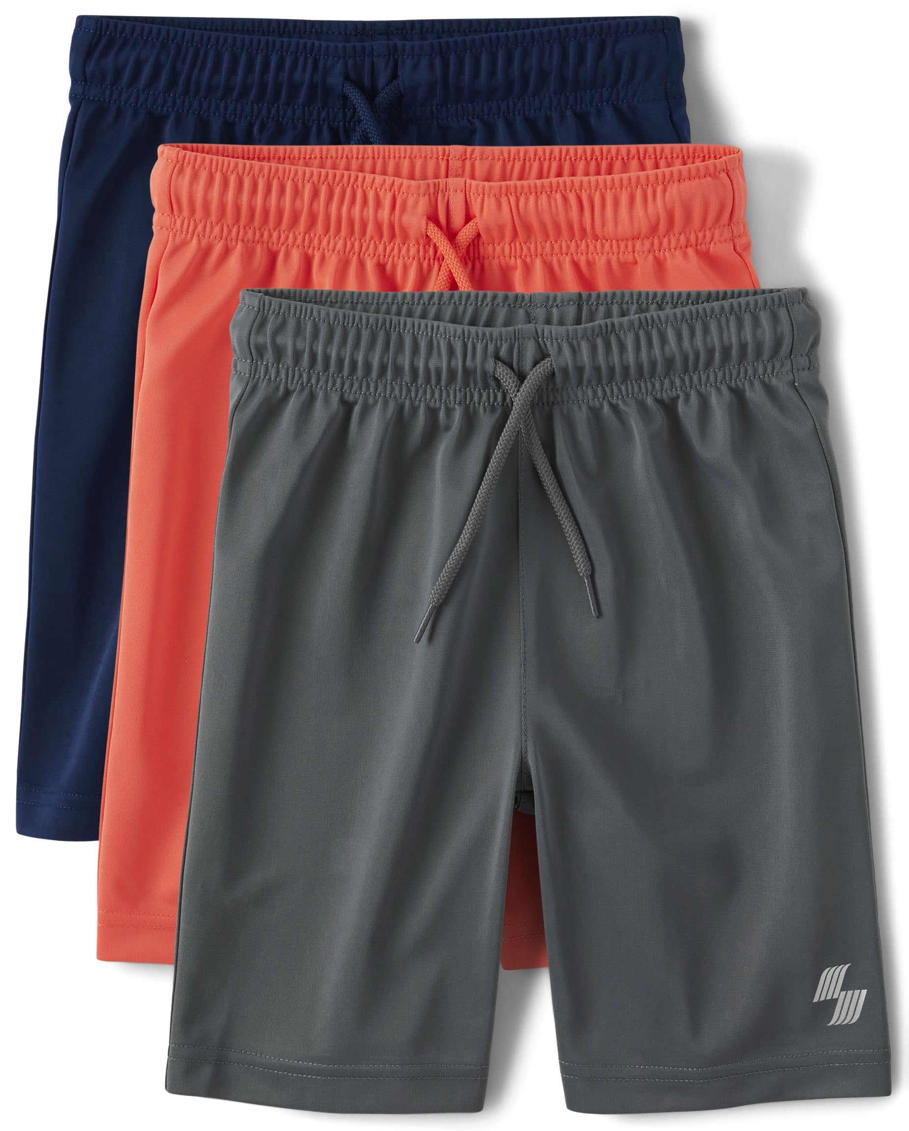 The Children's Place Boys' Performance Basketball Shorts 2 Pack