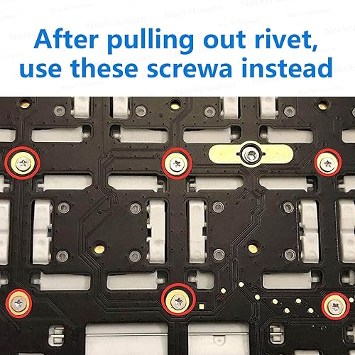 Miniatura 6 de Teclado estadounidense con cable flexible + kit de tornillos de repuesto para MacBook Air de 13 pulgadas con pantalla Retina A2179 principios de 2020