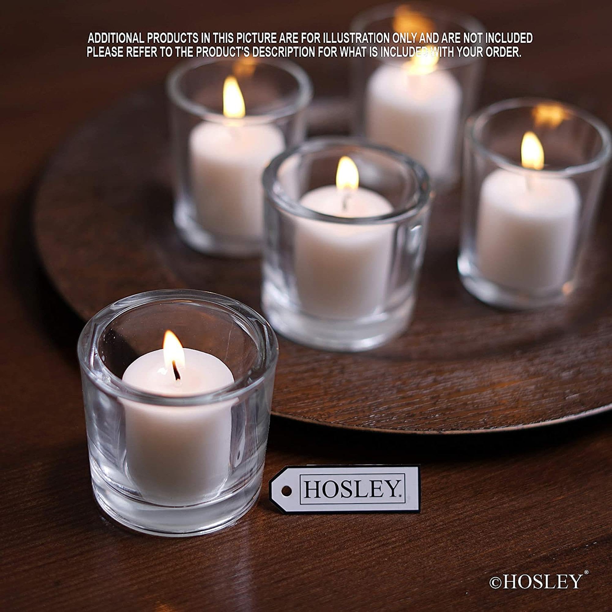Votivo Candles in 2026: Top 5 Alternatives, Vetted 3 Hosley Unscented White Votive Candles 72-Pack – Clean-Burning Long-L — product photo