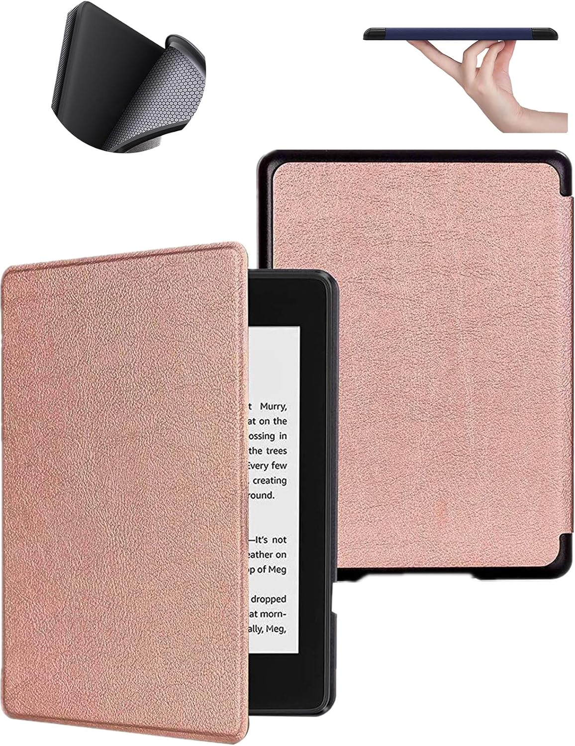 Case for Kindle Paperwhite/Signature Edition 11th Generation 2021 Release 6.8 inch Slim PU Cover with Soft TPU Back and Auto Sleep Wake Model No. M2L3EK and M2L4EK