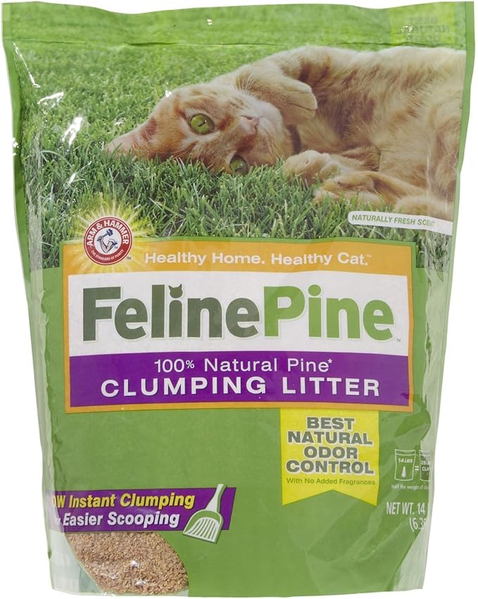 clumping pine cat litter