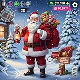 クリスマスサンタのプレゼント配達の楽しみ - サンタのクリスマスゲーム