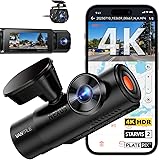 Vantrue N4 Pro S 4K 3 Channel DashCam, 4K+1080P+2.5K Dash Cam Front and Rear Inside, 24H Parking Mode, Voice & APP Control, STARVIS 2 HDR Night Vision, Dash Camera with WiFi/GPS for Cars, Suppport 1TB