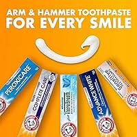 Vista 10 de ARM & HAMMER Advance White Pasta de dientes, Pasta de dientes blanqueadora de bicarbonato de sodio con Tecnología de Defensa contra Manchas y Flúor