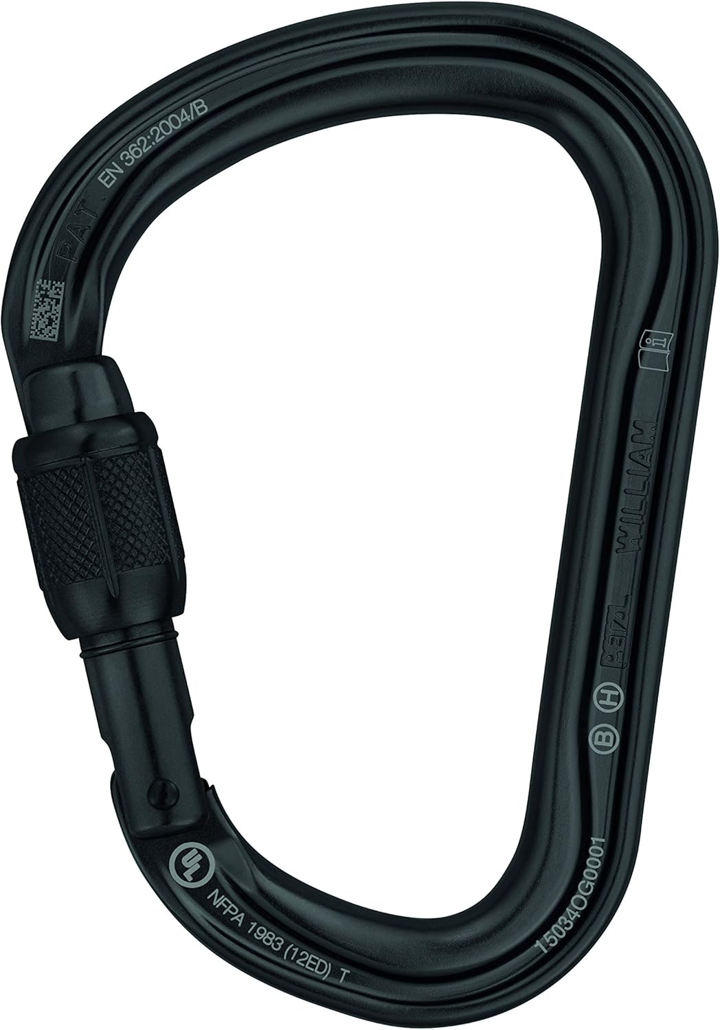 PETZL William Locking Carabiners (2016) : Sports & Outdoors