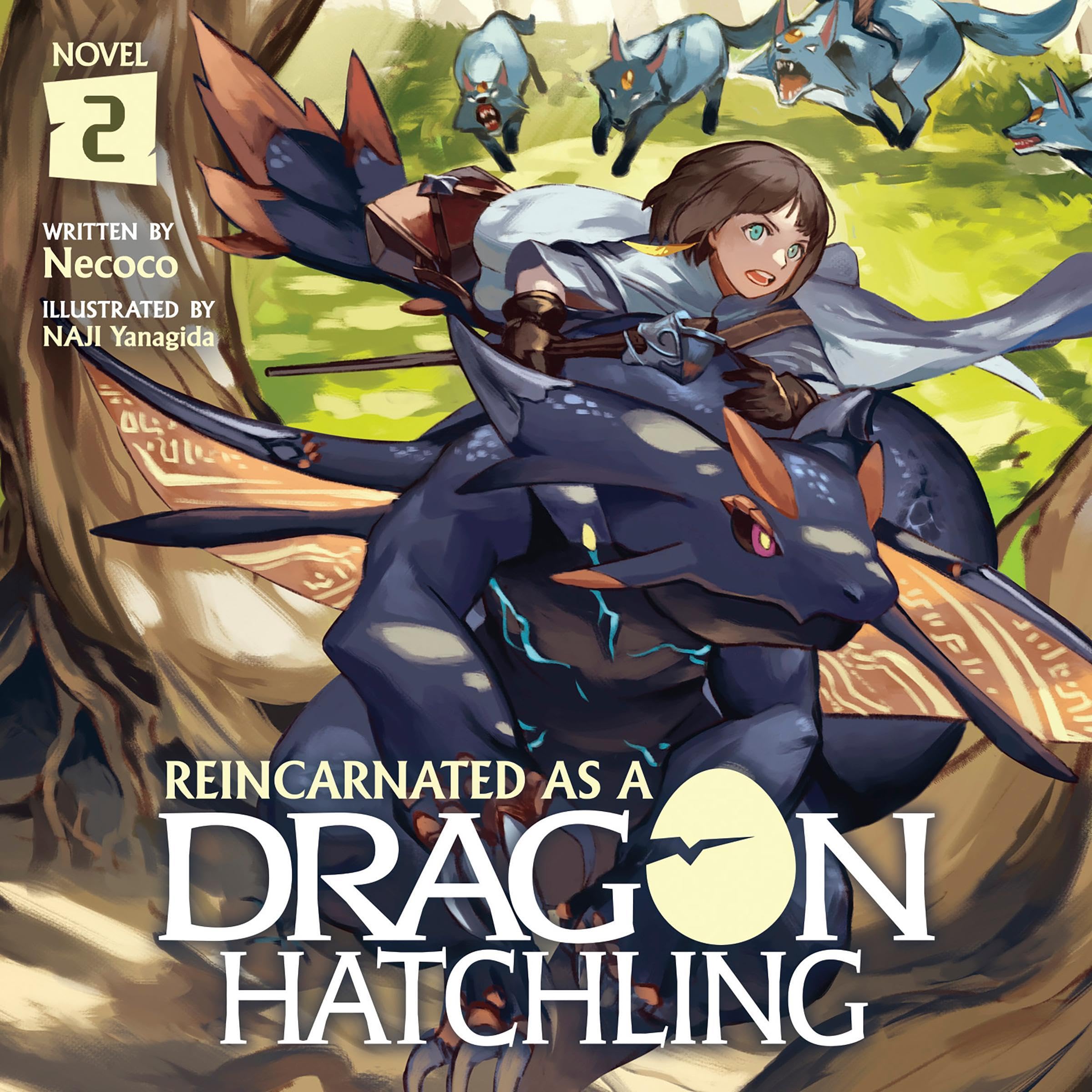 Cover art for Reincarnated as a Dragon Hatchling, Vol. 2