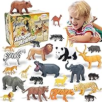 Vista 10 de Kimicare Paquete de 3 Tractores de Juguete de Granja con 40 Figuras de Animales de Granja de Plástico y Cerca, Conjunto de Juego de Granja, Figuras