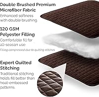 Vista 16 de Southshore Fine Living, Inc. Juego de edredón de tamaño King de gran tamaño, colcha de lavanda King/California con 2 fundas de almohada a juego