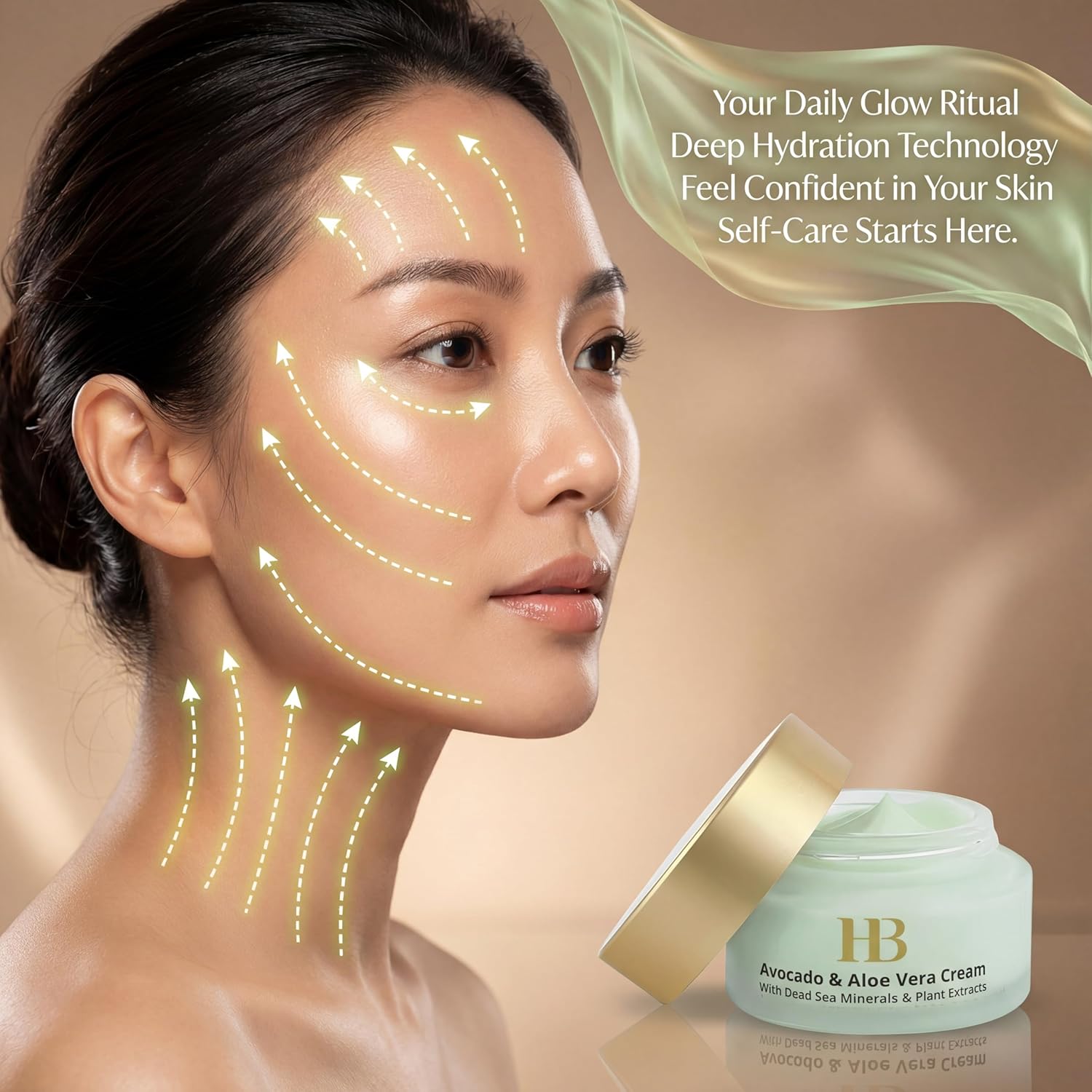 Intensive Avocado Aloe Vera Nourishing Face Cream Moisturizer for Women - 50ml