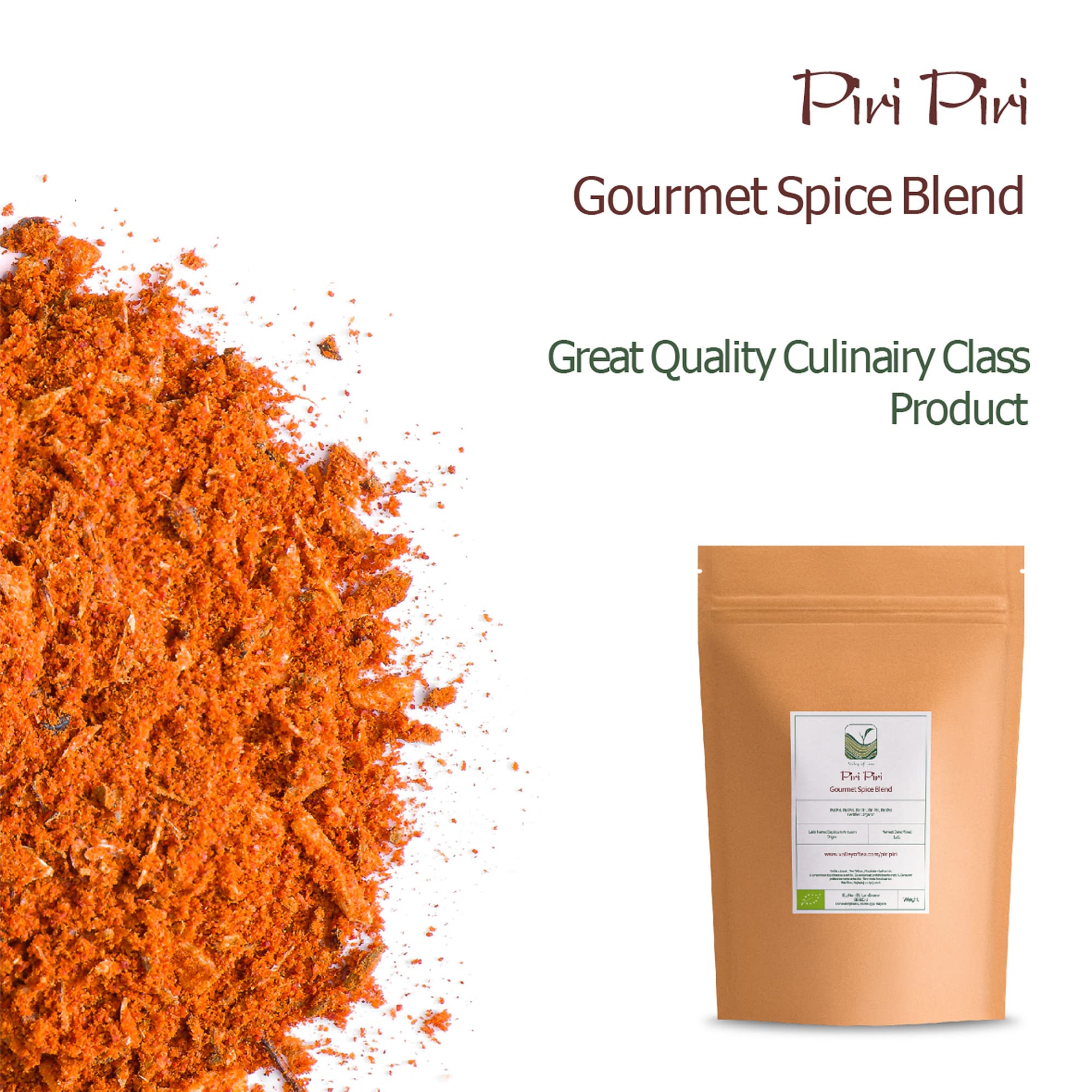Piri Piri Africana Mezcla Especias - Organic Arican Spice - Peri Peri -