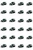 24 London Taxi style edible party decorations Iced Icing CupCake Toppers