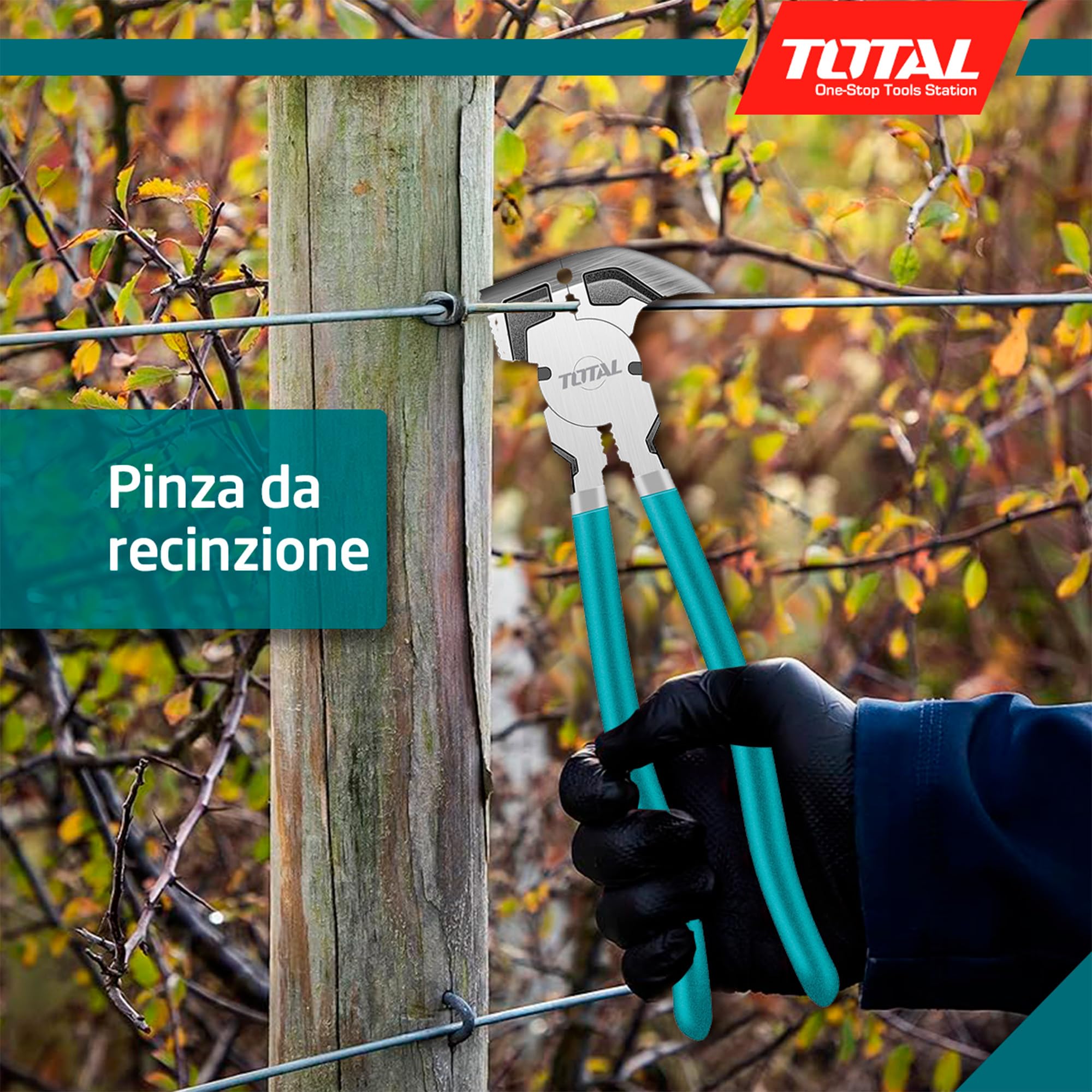Pinza da recinzione 10''/250mm / INDUSTRIALE (THT210102)