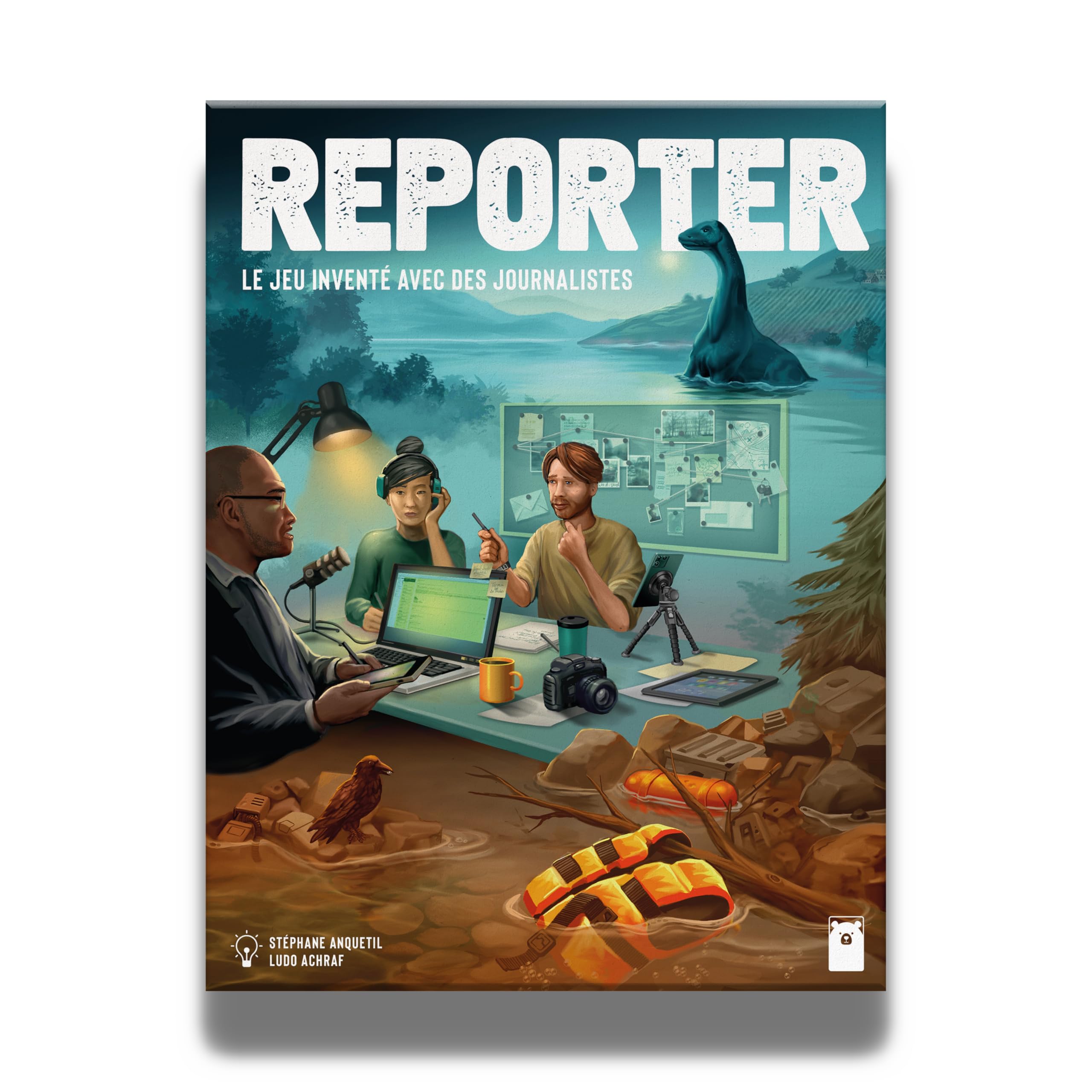 Reporter | Wild Card Games | 1 to 4 Players | Journalistic Investigation Game