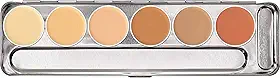 Paleta de corretivo Dermacolor Camouflage 6 cores, Kryolan, BP 4