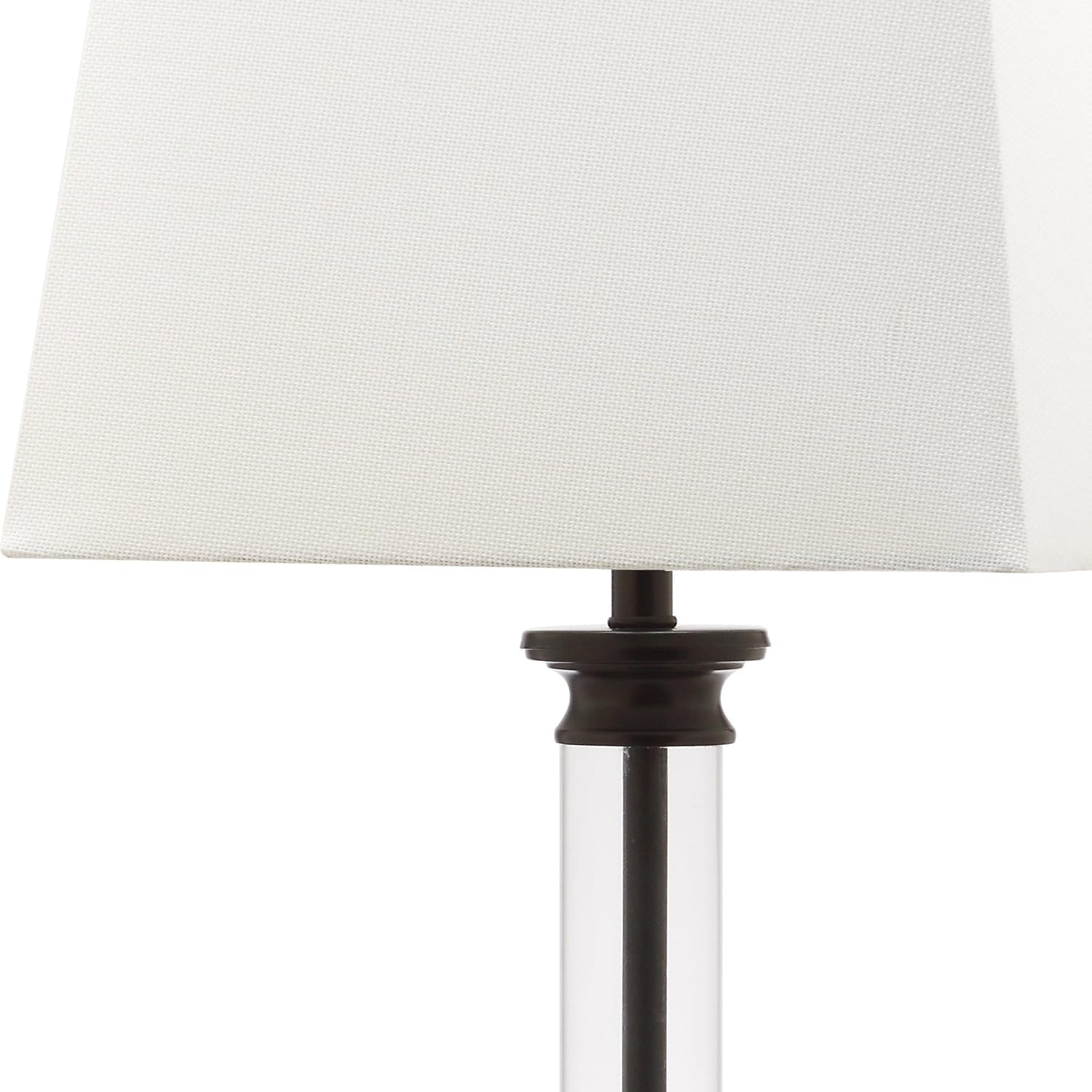 SAFAVIEH Lighting Collection Davis Modern Farmhouse Black 31-inch Bedroom Living Room Home Office Desk Nightstand Table Lamp Set of 2 (LED Bulbs Included)