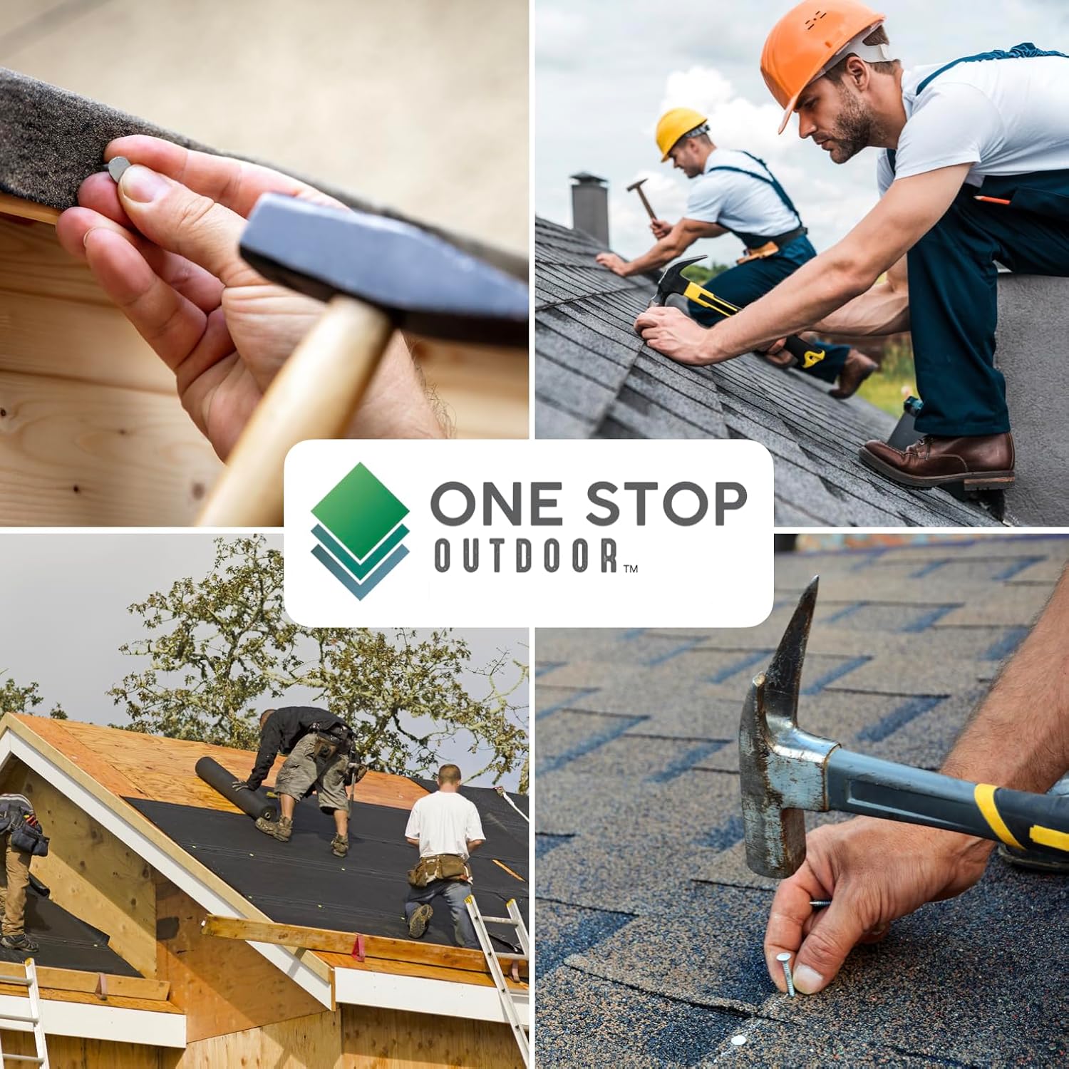 2000 Pack 1/2 Inch - Steel Roofing Felt Nails, Roofing Felt Pins Suit for Shed Roof Roofing Felt Slate Boards, Broad Head Pins