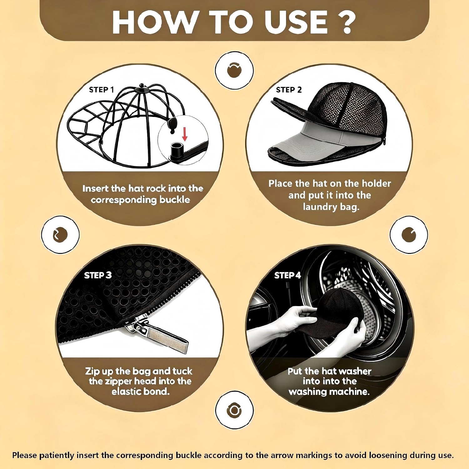 Hat Washer Cage,Hat Cleaning Kit Suitable for Washing Machine or Dishwasher，Includes Baseball Cap Washing Cage，Shoe Washing Machine Bag(gray) and Mesh Laundry Bag-Black