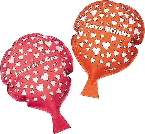 Love Stinks Whoopee Cojines – Juego de 12 – Día de San Valentín y regalos de fiesta de broma