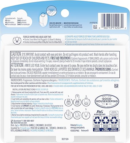 Miniatura 95 de Febreze Plug - Recambios para ambientador, edición limitada, aroma de calabaza de cosecha fresca, (2 unidades, 1.75 onzas)