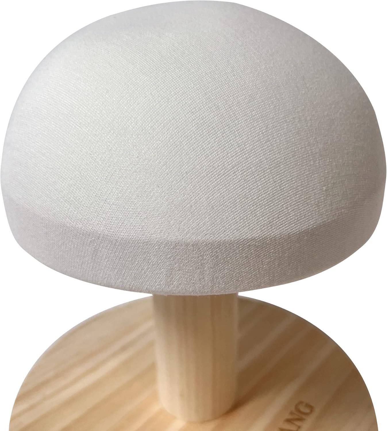 Tailors Ironing Board with Pine Wood Base, Cotton Cover Tailors Point Press Clapper - Protects Garments, Multi Pressing Board for Anywhere You Want - Seams, Collars, Cuffs, Points, Hems