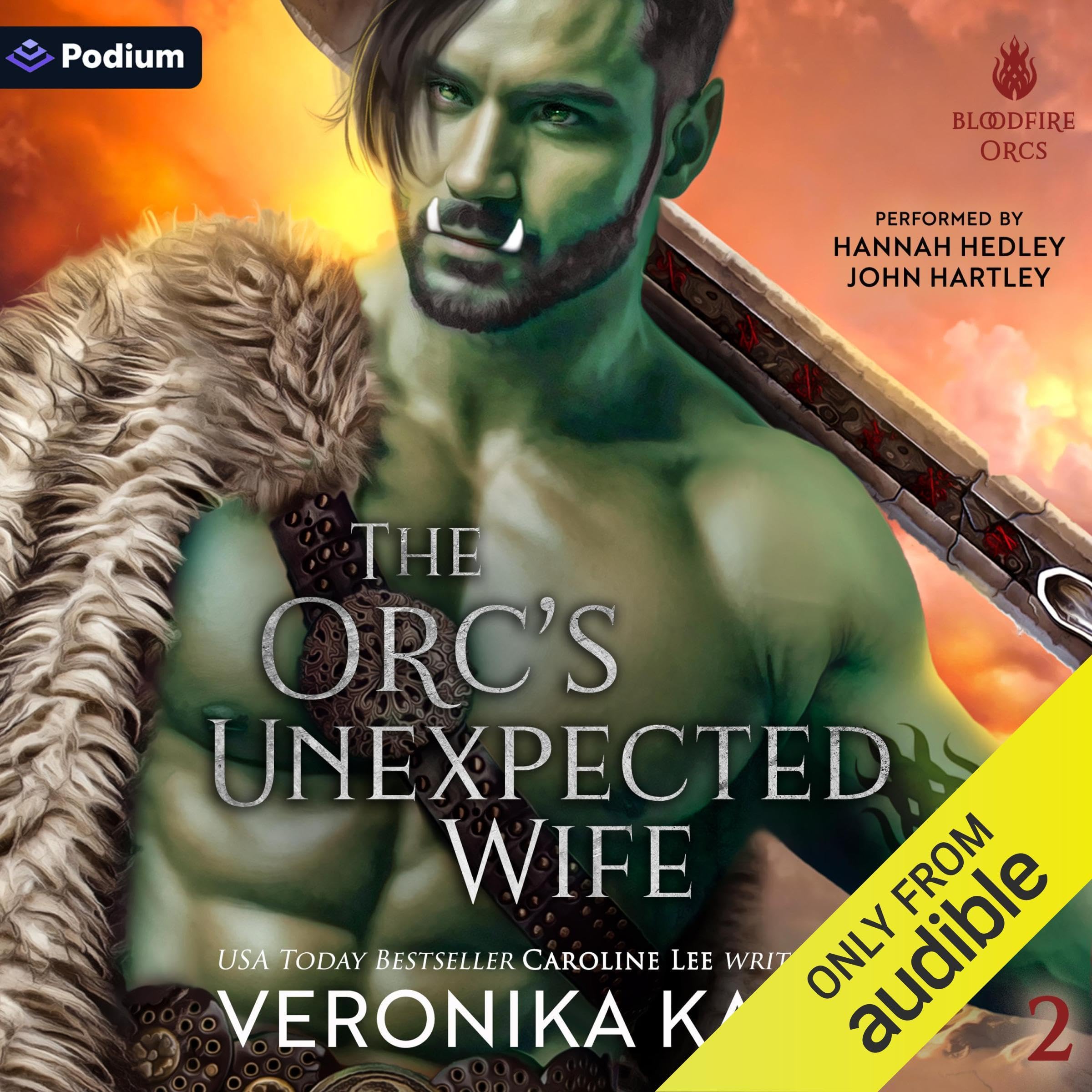 Cover art for The Orc's Unexpected Wife
