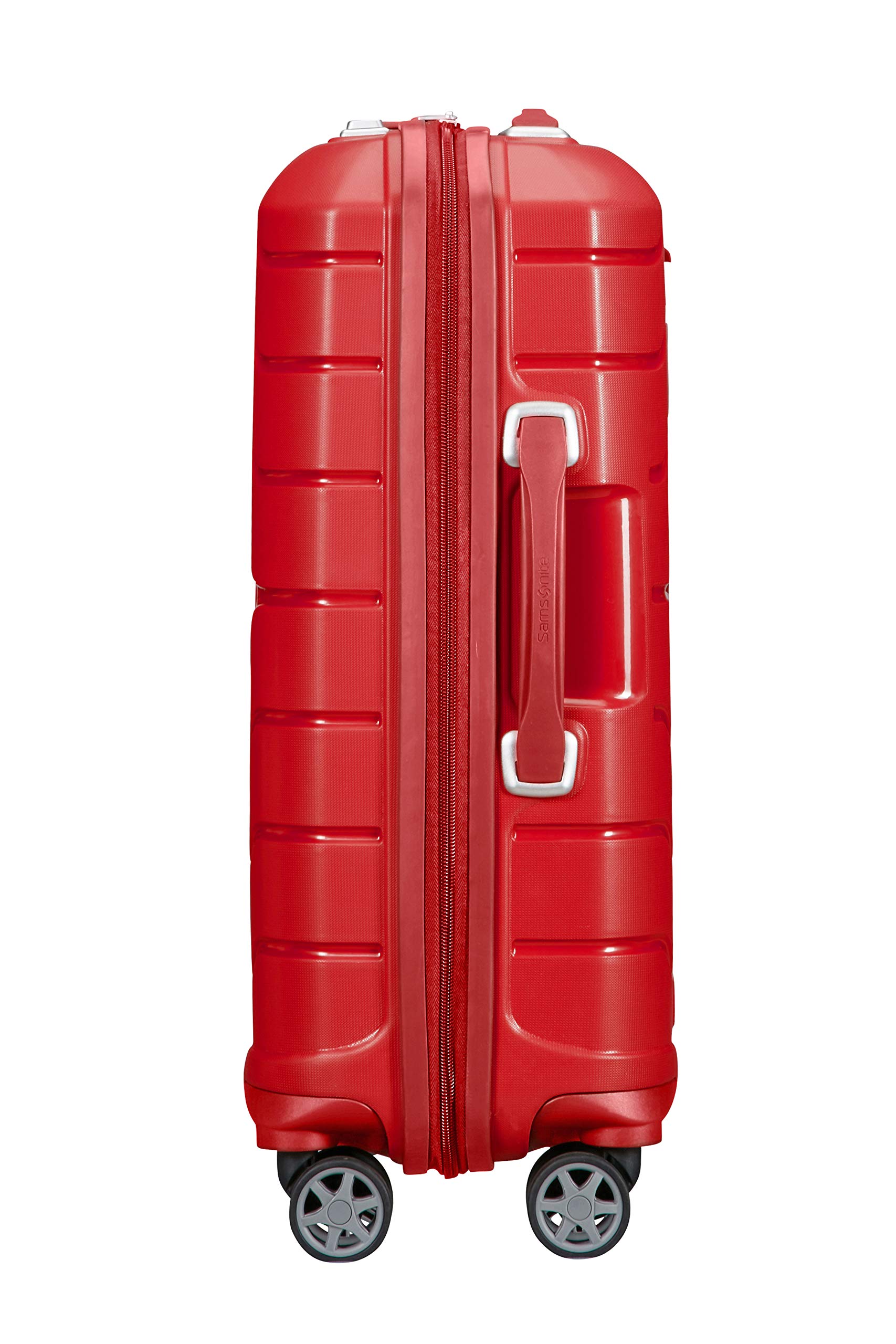 Samsonite Flux - Valigia Spinner, 55 cm, 44 litri, rossa