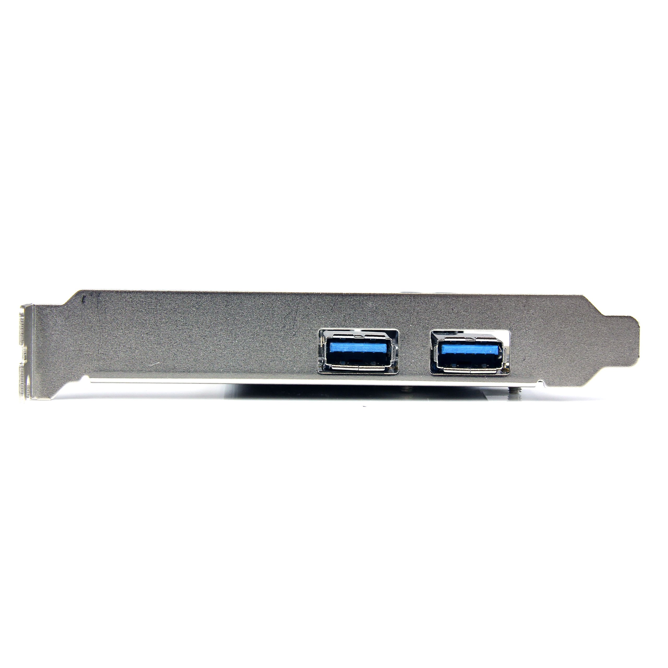 StarTech.com PEXUSB3S2E2I 4-portowa karta kontrolera USB 3.0 PCI Express PCIe, 2 wyjścia 2 Int z zasilaczem SATA