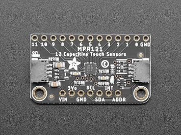 Adafruit 12-Key Capacitive Touch Sensor Breakout - MPR121 [ ADA1982 ]