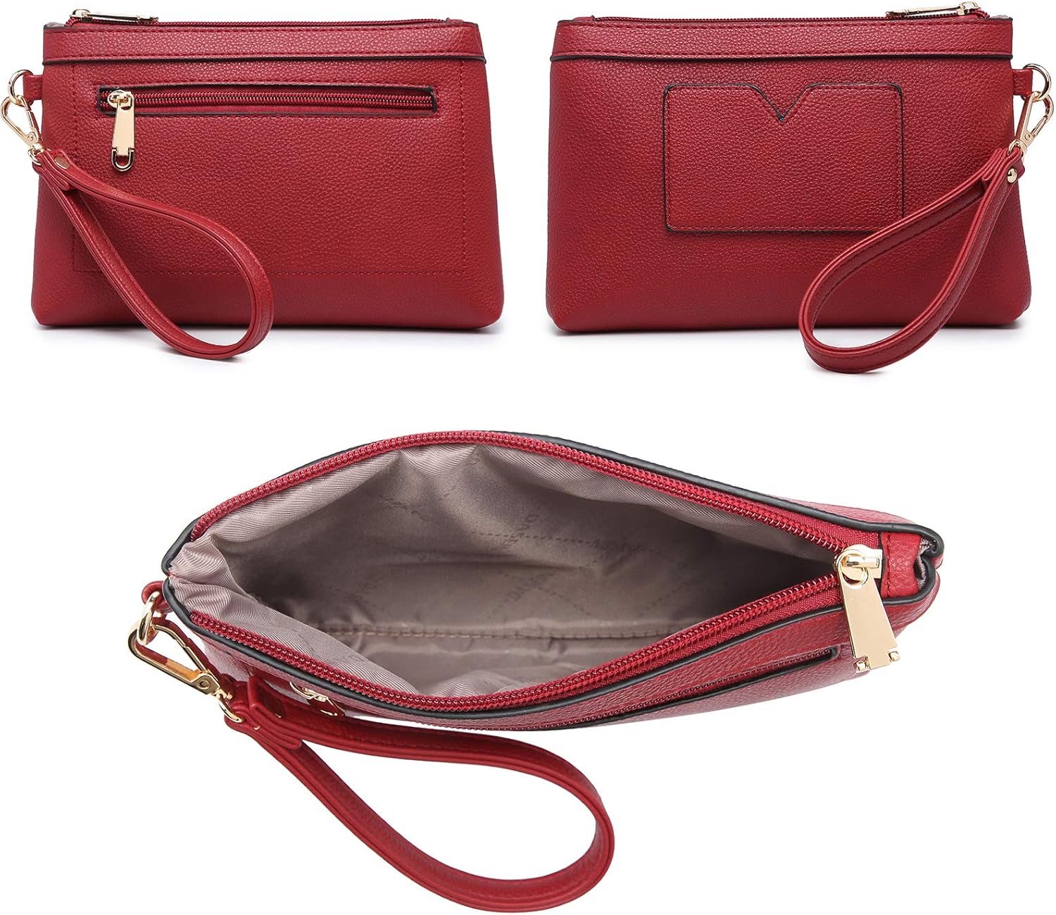 Women Handbags and Purses Fashion Satchel Work Tote Bags Top Handle Shoulder Purses with Matching Wristlet - Image 7