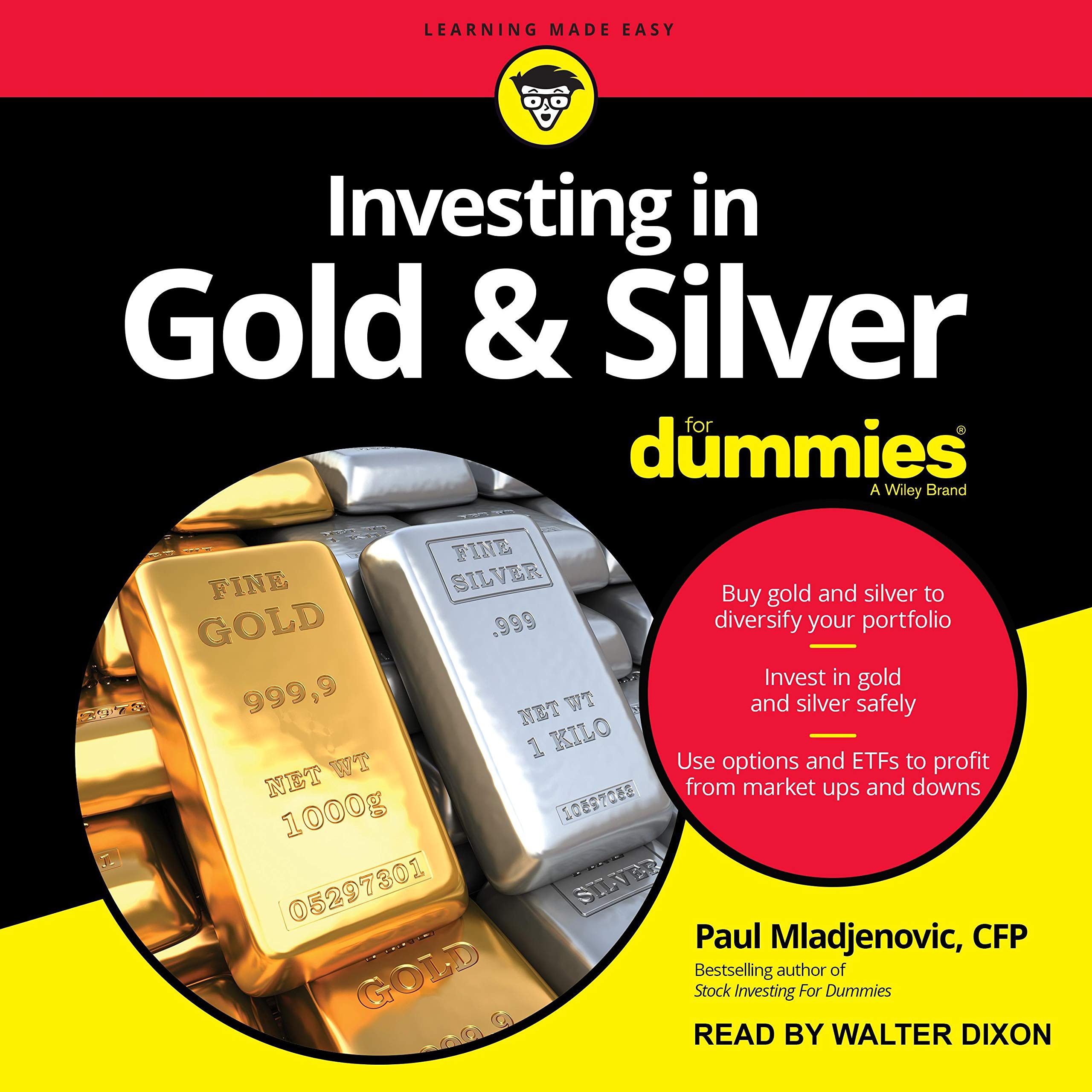 Cover art for Investing in Gold &amp; Silver For Dummies