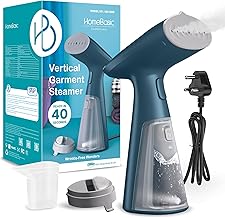 HOMEBASIC Handheld Garment Steamer For Ironing Clothes, All Fabrics|1000 Watts Steam Iron For Clothes|40 Sec Fast Heating, 120ml Water Tank,Vertical & Horizontal Steaming Up To 25G/Min,Auto Shut Off
